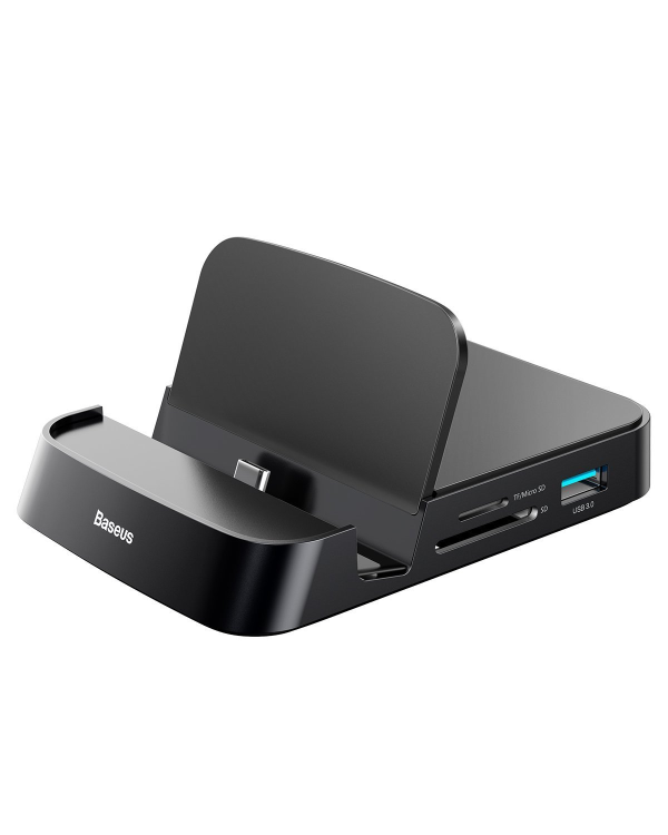 Baseus Mate USB Type-C Hub Desktop Docking Station Stand for Mobile Phone