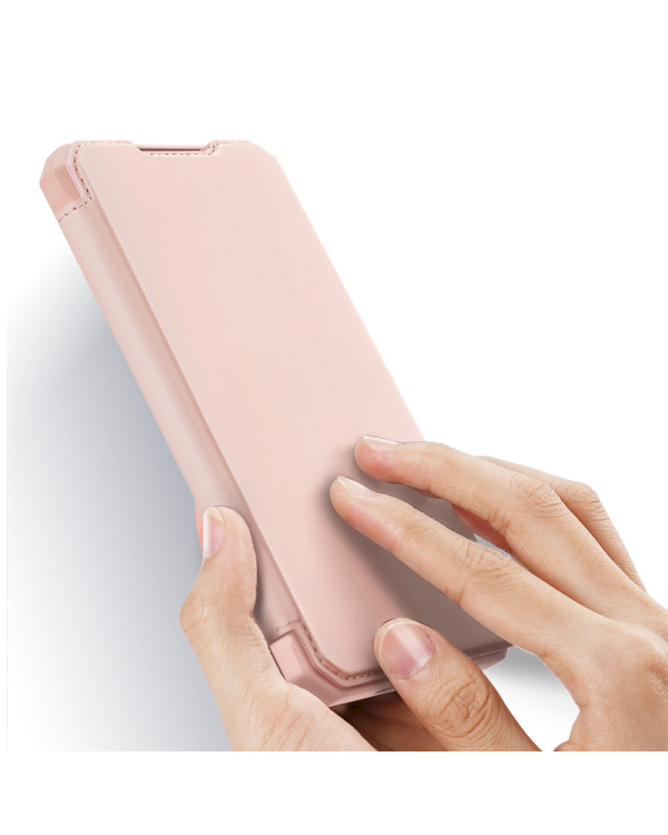 Dux Ducis skin x magnet чехол для телефона Samsung G991 Galaxy S21 розовый