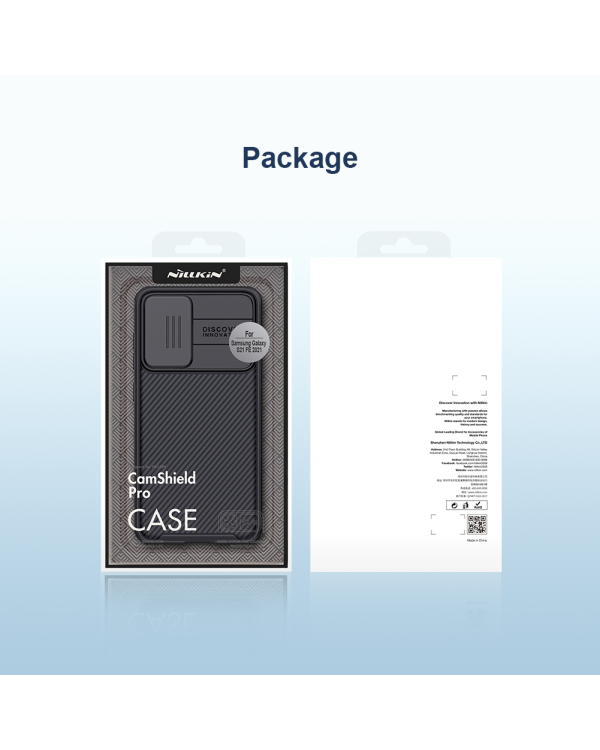 Дополнительное изображение книги «Nillkin CamShield Pro Hard Case for Samsung Galaxy S21 FE Black»