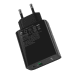 Baseus Speed PPS VOOC TZCCFS-H01 Сетевое зарядное устройство USB / USB-C / 4.5A / QC 4.0 / PD 3.0 черное