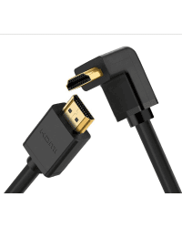 UGREEN HD103 cable HDMI to HDMI Angle, 4K, 3m (black)