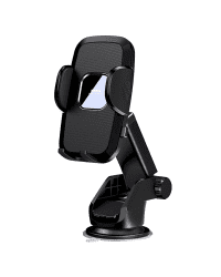 Remax car phone holder for dashboard and windshield black (6954851239451)