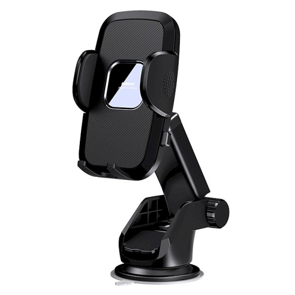 Remax car phone holder for dashboard and windshield black (6954851239451)