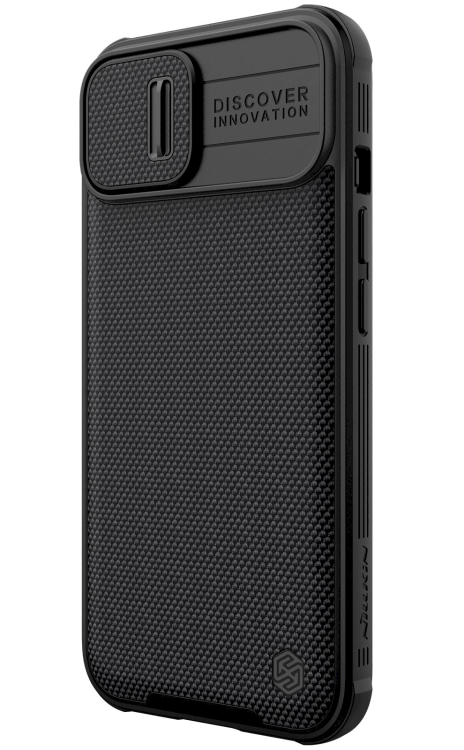 Обложка книги «Nillkin Textured PRO Magnetic Hard Case for Apple iPhone 13 Black»