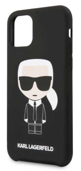 Karl Lagerfeld KLHCP12SSLKHBK Head Cover Чехол для Apple iPhone 12 Mini Черный Karl Lagerfeld KLHCP12SSLKHBK Head Cover Чехол для Apple iPhone 12 Mini Черный