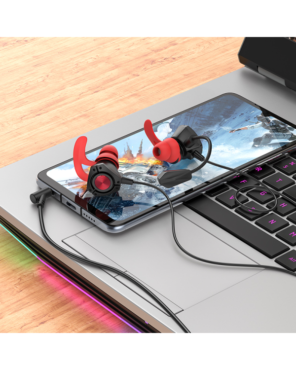 Дополнительное изображение книги «Borofone Earphones BM81 Happy gaming with microphone black»