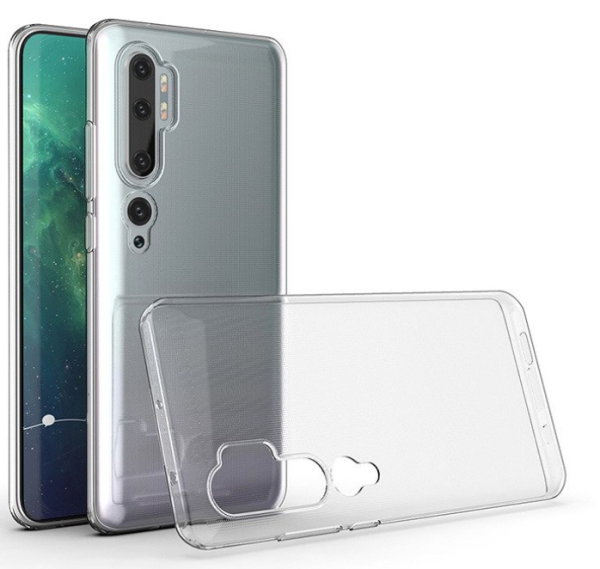 Fusion Ultra Back Case 0.3 mm Прочный Силиконовый чехол для Xiaomi Mi Note 10 Pro / Mi Note 10 Прозрачный