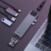 Baseus CAHUB-L0G 7 in 1 Приставка для MacBook | HDMI | 2 x USB 3.0 | USB-C | RJ45 | SD | Micro SD Thunderbolt C+