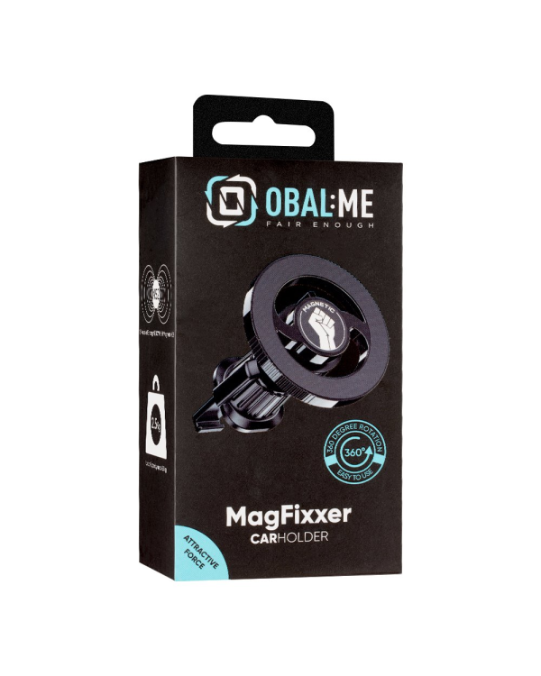 Автомобильный держатель OBAL:ME MagFixxer черный