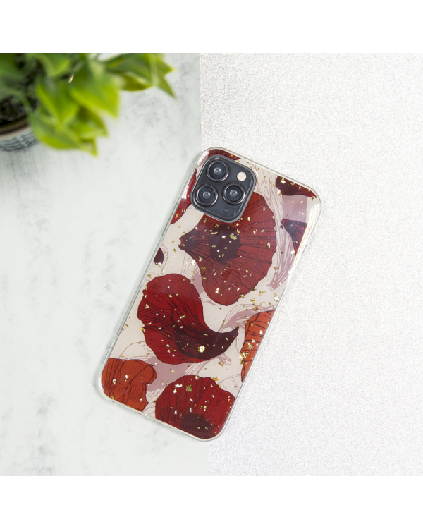 Fusion Gold Glam Poppy силиконовый чехол Iphone 13 Pro