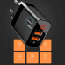 Baseus Mirror Lake CCJMHC-A02 Сетевое зарядное устройство USB-C / USB / 18W / 3A / Quick Charge 3.0 / Белое