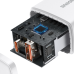 Baseus Compact quick charger USB Type C | USB 20 W 3 A Power Delivery Quick Charge 3.0 white (CCXJ-B02)