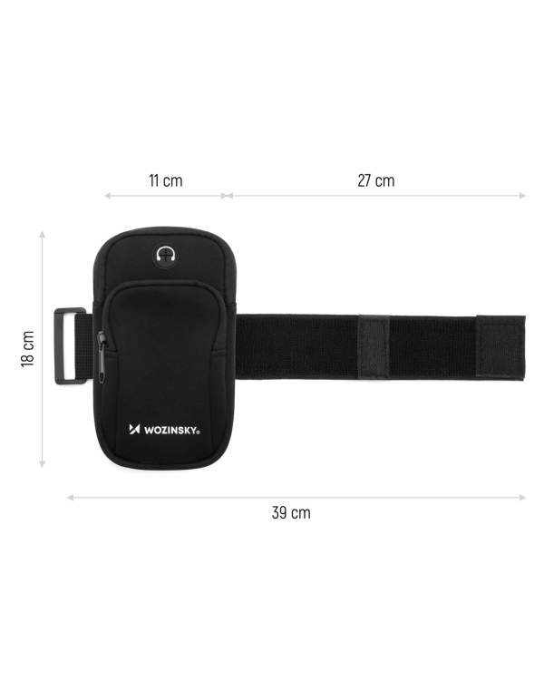 Wozinsky running phone armband black (WABBK1)