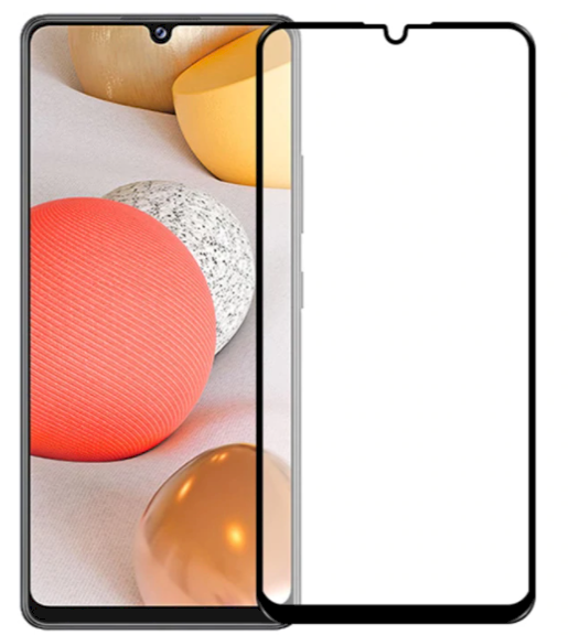 Fusion Full Glue 5D Tempered Glass защитное стекло для экрана Samsung Galaxy A42 5G черное