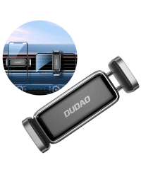 Dudao clamp car phone holder for ventilation grille air supply black (6973687242558)