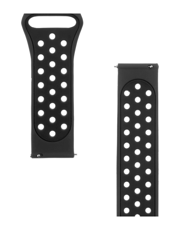 Дополнительное изображение книги «Tactical 250 Double Silicone Band for Amazfit Bip Black»