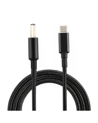 Кабель для зарядки ноутбука Fusion USB-C для DELL 4.5x3.0|0.6 мм | 18,5 В-20 В | 100 Вт | 1,8m
