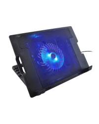 Охлаждающая подставка Fusion для ноутбуков 17 дюймов, черная