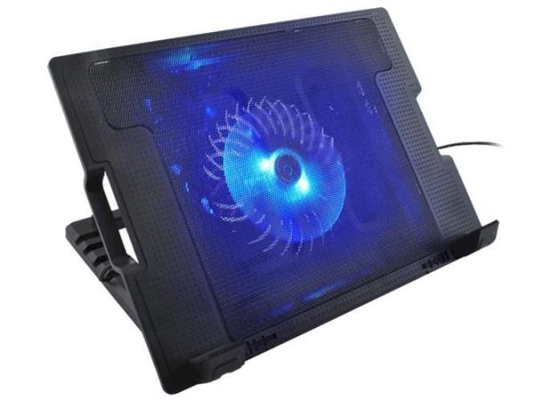 Охлаждающая подставка Fusion для ноутбуков 17 дюймов, черная Охлаждающая подставка Fusion для ноутбуков 17 дюймов, черная