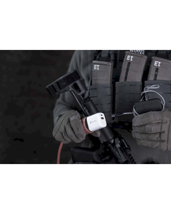 Дополнительное изображение книги «Tactical Base Plug Dual | Adapter | 20W белая»