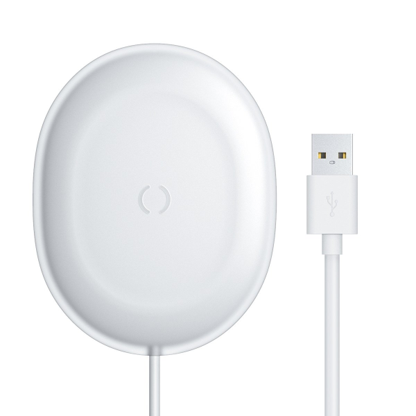 Baseus Jelly WXGD-02 Быстрая Беспроводная Зарядка 9V / 2A / 15W Белая