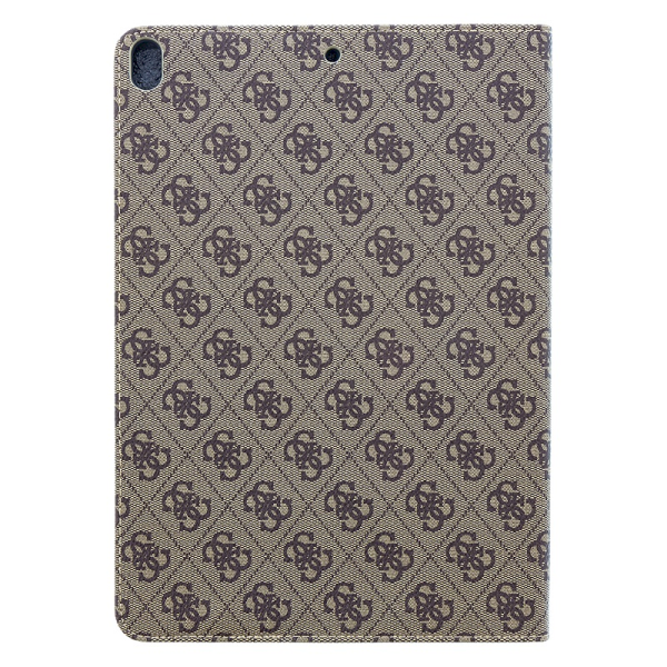 Обложка книги «GUFCPA11QGB Guess 4G Folio Case for iPad Air 10.5 2019 Black/Brown»
