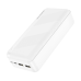 Borofone Power Bank 30000mAh BJ27B Pindar - 2xUSB - white Borofone Power Bank 30000mAh BJ27B Pindar - 2xUSB - white