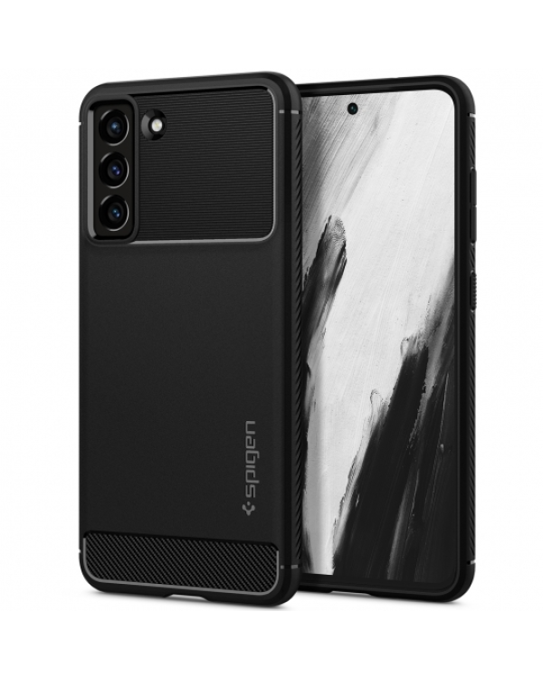  SPIGEN Rugged Armor ACS03049 Чехол для Samsung Galaxy S21 FE - матовый черный
