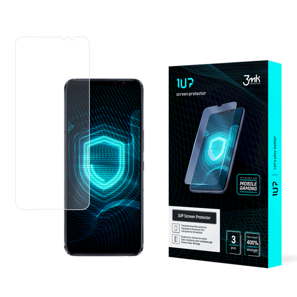 Обложка книги «Asus ROG Phone 5 5G - 3mk 1UP screen protector»