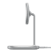 Baseus Swan MagSafe Magnetic Stand with Wireless Charger for iPhone 12 (white)