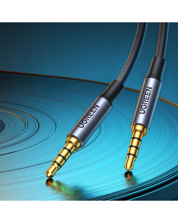 Ugreen cable AUX mini jack 3.5mm cable (male) - 3.5mm mini jack (male) 2m black (AV183)
