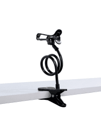 Remax Lazy Stand RM-C22 Clip Holder Desktop Bracket for Mobile Phone black