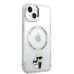 Karl Lagerfeld MagSafe Compatible Case IML Karl and Choupette NFT for iPhone 14 Transparent
