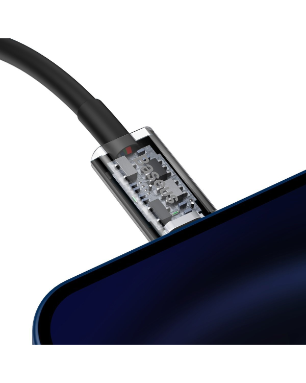 Baseus Superior Series Кабель USB-C к iP, 20 Вт, PD, 2 м (черный)