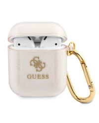 Guess GUA2UCG4GD AirPods cover gold|gold Glitter Collection