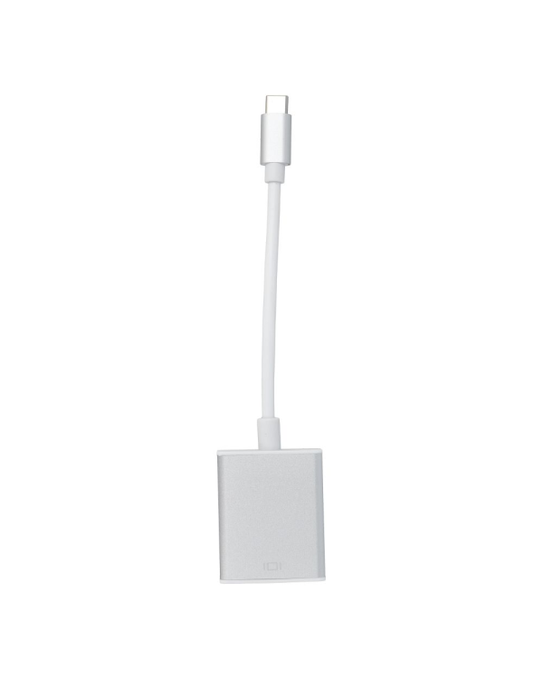 Fusion адаптер USB-C на VGA Серебряный