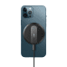 Joyroom wireless Qi charger 15 W for iPhone (MagSafe compatible) + USB Type C cable blue (JR-A28)