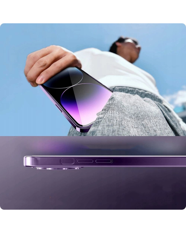 Tech-Protect MagShine Line MagSafe case for iPhone 15 Pro Max - black