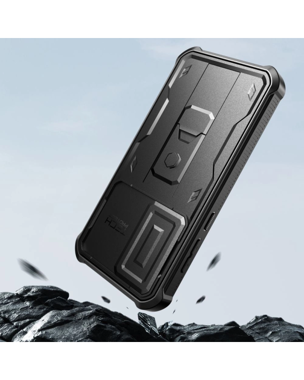 Tech-Protect Kevlar Cam+ case for Samsung Galaxy A55 5G - black