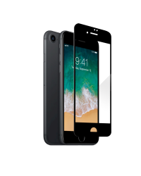 Fusion Full Glue 5D Tempered Glass Защитное стекло для экрана Apple iPhone 7 / 8 / SE 2020 Черное