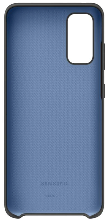 Обложка книги «EF-PG980TBE Samsung Silicone Cover for Galaxy S20 Black»