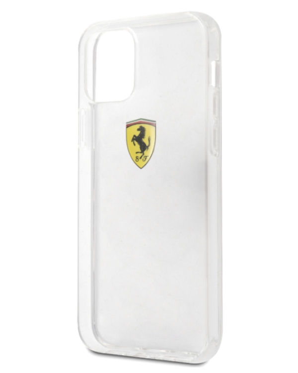 Ferrari FESTRHCP12MTR Силиконовый чехол для Apple iPhone 12 / 12 Pro прозрачный