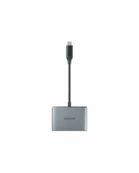 Samsung USB-C Multiport Адаптер / USB 3.1 / HDMI 4K / USB-C / Серебряный