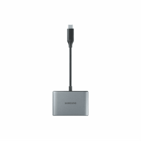 Samsung USB-C Multiport Адаптер / USB 3.1 / HDMI 4K / USB-C / Серебряный