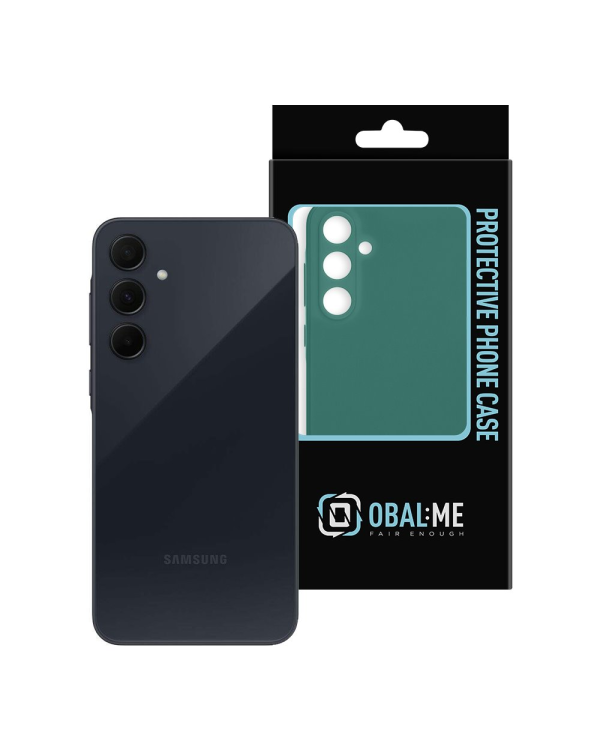 OBAL:ME Matte TPU Cover for Samsung Galaxy A35 5G Dark Green
