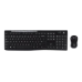 Комплект клавиатуры и мыши Logitech MK270 (DE) - черный