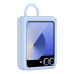 Силиконовый чехол Samsung EF-PF741TLEGWW для Samsung F741B Galaxy Z Flip 6 - синий