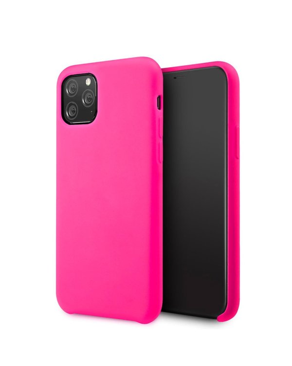 Fusion Elegance Fibre Прочный Силиконовый чехол для Samsung A715 Galaxy A71 Розовый