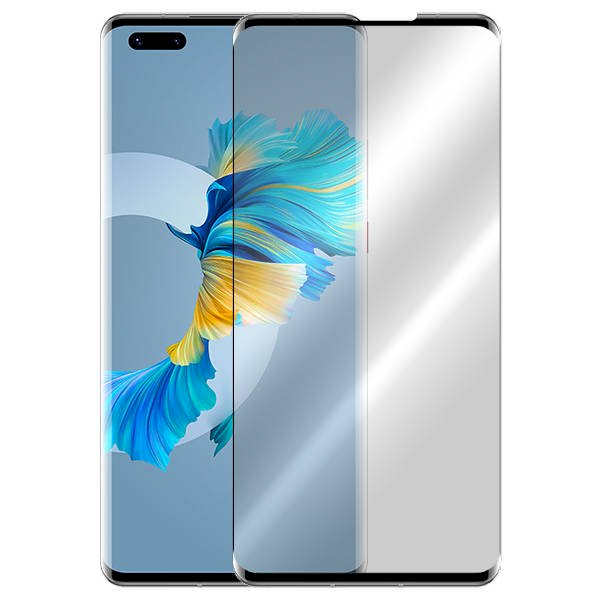 Fusion 5D glass защитное стекло для экрана Huawei Mate 40 Pro черное