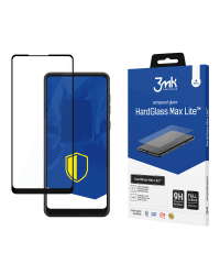 Samsung Galaxy A21 Black - 3mk HardGlass Max Lite™ screen protector